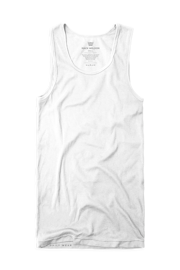 18-Hour Rib Tank Bright White