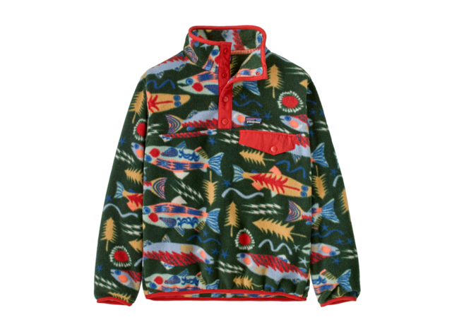 Patagonia Kid's Lightweight Synchilla Snap-T Pullover