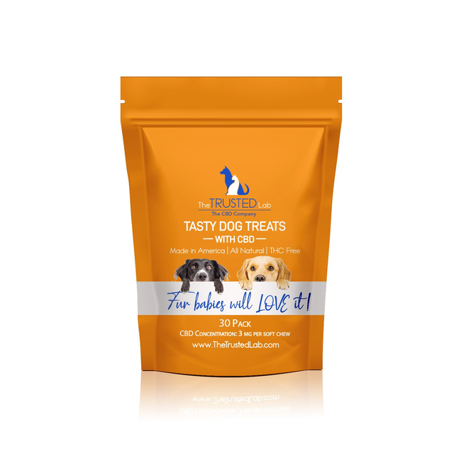 Tasty Dog Treats with CBD (<0.3% THC)