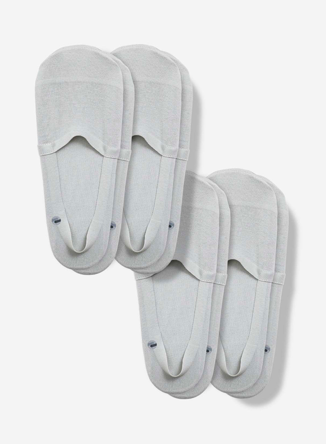 Organic Cotton No Show Socks 4-Pack