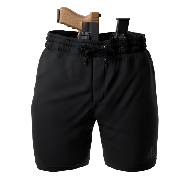 Carrier Shorts Mk.II - Midnight Black 7"