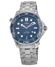 Omega Seamaster Diver 300M Blue Dial Steel Bracelet Men's Watch 210.30.42.20.03.001