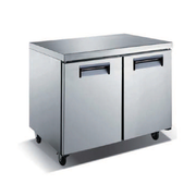 Universal Coolers SC-48-LBI 47.2" W Two Doors Work Top Refrigerator - 115 Volts