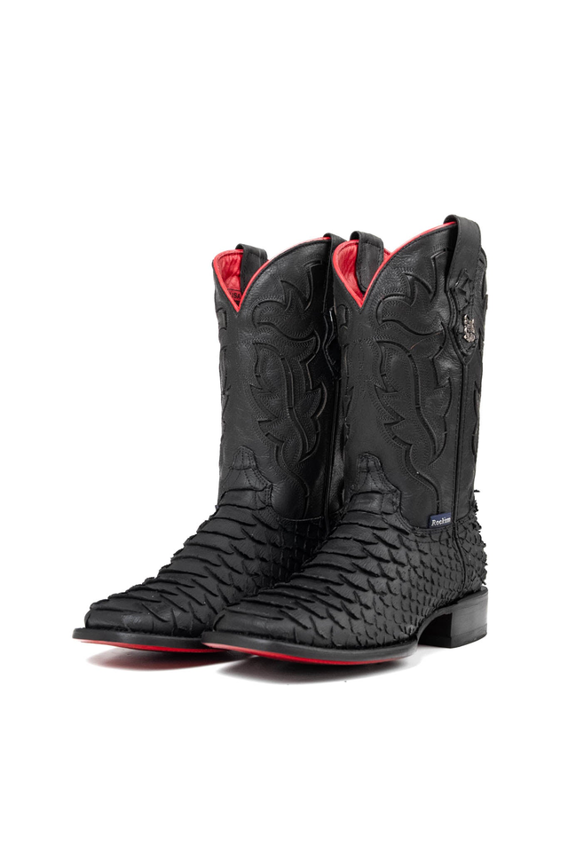 Bruce Viper Red Bottom Square Toe Cowboy Boot