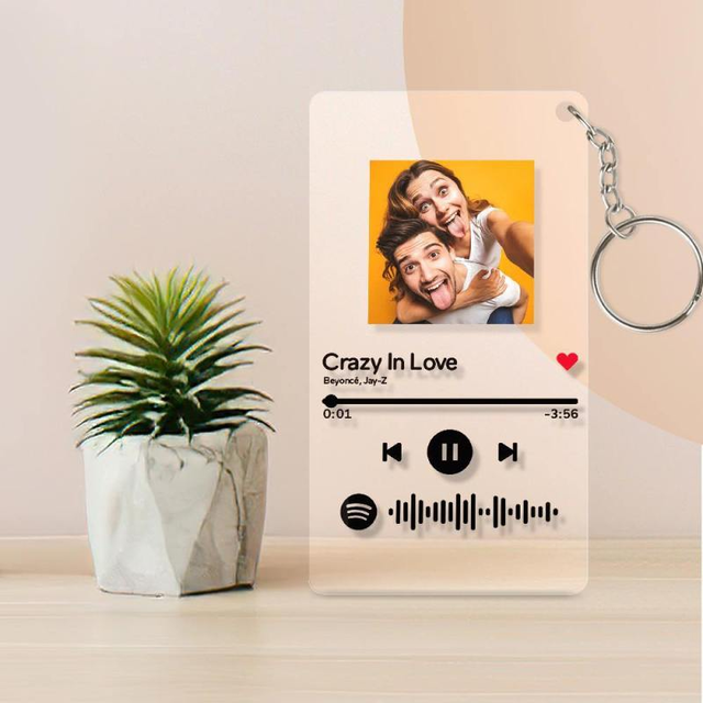 Custom Spotify Plaque Scannable Music Plaque-Personalized Spotify Gift-Best Gift For Her
