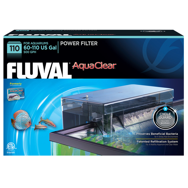 Fluval AquaClear 110/500 Aquarium Power Filter