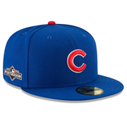 Men's Chicago Cubs New Era Royal 2025 MLB Postseason Side Patch 59FIFTY Fitted Hat