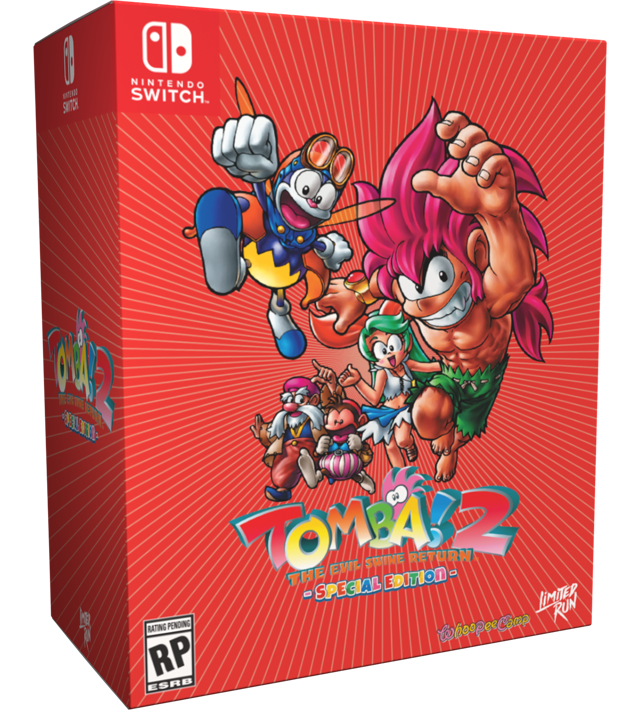 Tomba! 2: The Evil Swine Return Special Edition Whoopee Edition (Switch, PS5, PC)