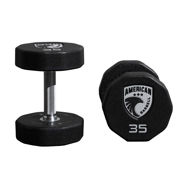 10-Sided Urethane Dumbbells