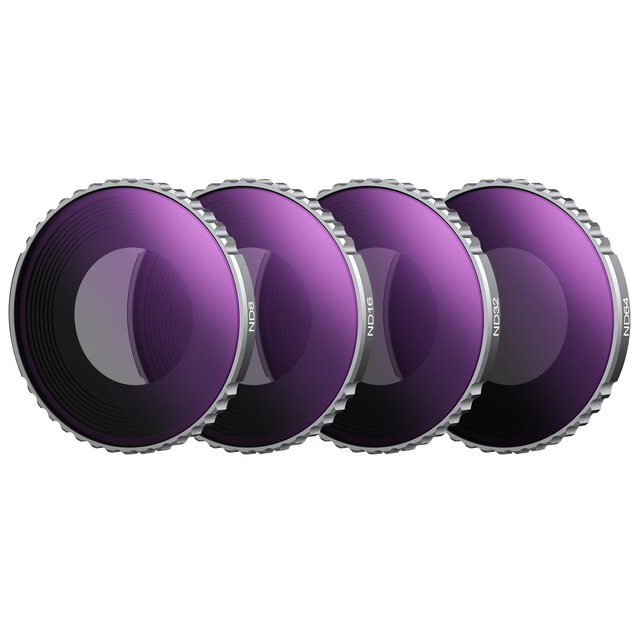 NEEWER FL-B04 4-Pack ND Filter Set for DJI Action 5 Pro/4