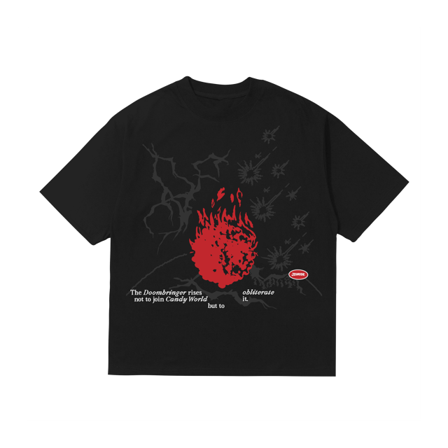 JOYRIDE Candy World Obliterator Short Sleeve T-Shirt - Black