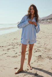 Lena Shorts in Blue