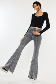 Lucine High Rise Flare Jeans