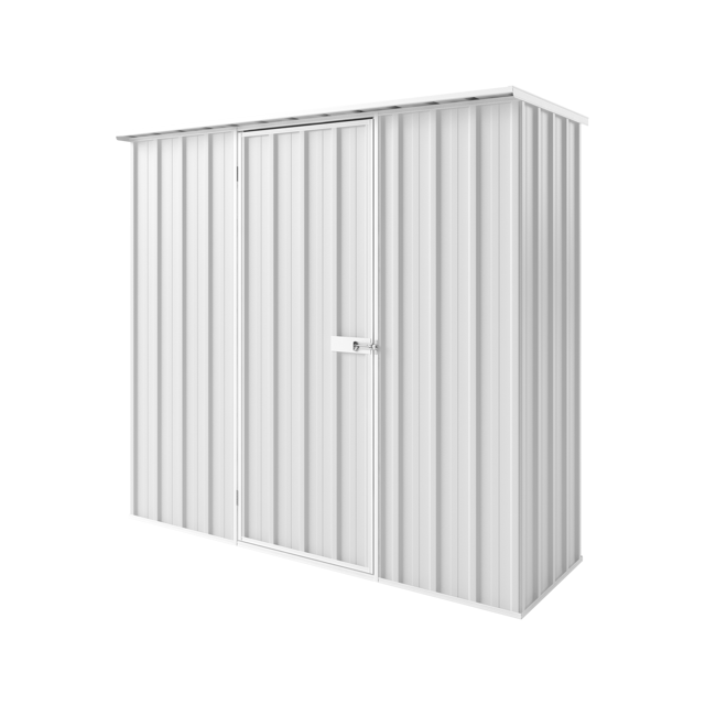 2.25m x 0.78m Flat Roof Garden Shed