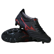 Mizuno Morelia Neo IV FG Made in Japan - Black/Morelia 40th Anniversary Red