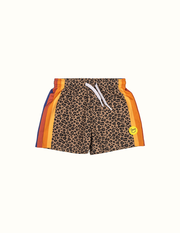 Desert Leopard Swim Short - Boys