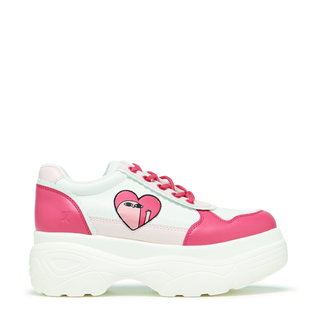 Loveable Antics Chunky Trainers - Pink
