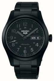 Seiko Seiko 5 Sports 'Stealth' Stainless Steel Bracelet SRPJ09K1