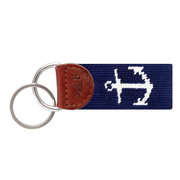 Anchor Key Fob (Dark Navy)