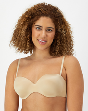 Full Coverage Strapless Underwire Bra