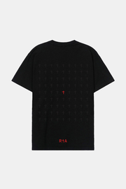 LIAM TEE | BLACK RED R.I.P. CROSS