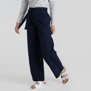Women's Nosibotanical Ophelia Trousers Blue Navy