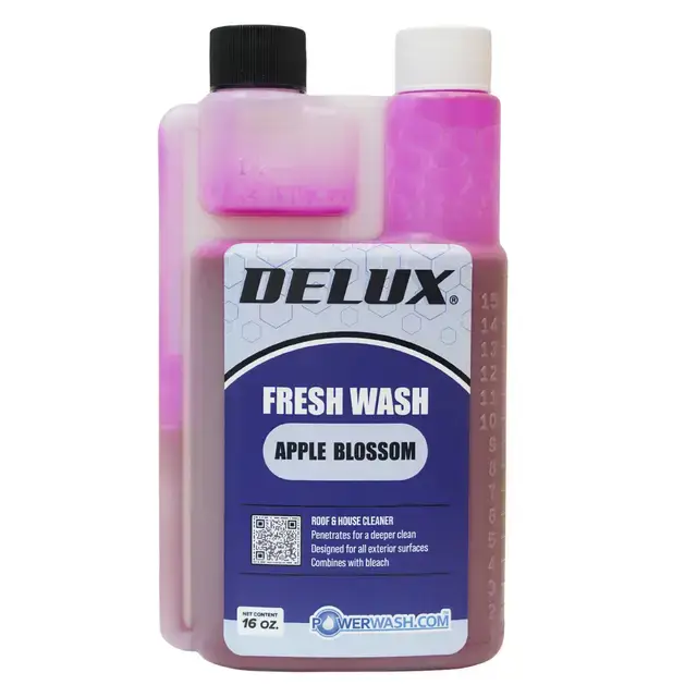 DELUX Fresh Wash Apple Blossom - Pressure Washer House & Roof Wash Detergent