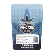 WNC CBD High THCA Indoor Living Soil Flower | 3.5g Blue Dream