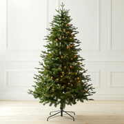 Pre Lit 7ft Artificial Christmas Tree - Green