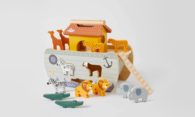 Noah's Ark Animal Shape Sorter