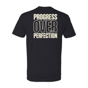 Progress Over Perfection Tee - Black