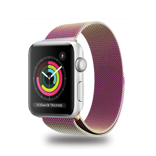 Tough On Apple Watch Band Series Ultra / Ultra2 Aluminum Tough Strap Band Iridescent