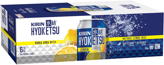 Kirin Hyoketsu Lemon Can 330mL