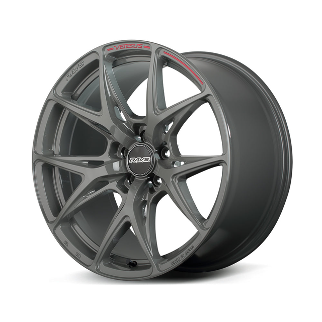 RAYS VERSUS CRAFT COLLECTION VV21S 18X9.5J +38 5X120 MATTE DIAMOND CUT SIDE MATTE GRAPHITE (M4) 12228953821M4
