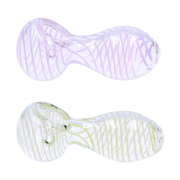 3-inch Glass Loose Swirl Hand Pipe