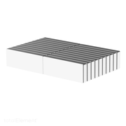 1 x 3/8 x 1/8 Inch Strong Neodymium Rare Earth Block Magnets N42 (20 Pack)