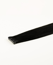 Jet Black, 20" Ultra Slim Tape-in Hair Extensions, #1