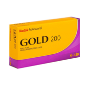 Gold 200 Color Negative Film, 120 5 Pack
