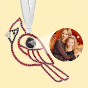 Personalized Cardinal Photo Ornament Projection Gem Ornament Christmas Tree Ornament Christmas Gifts