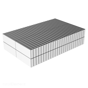 1/2 x 3/16 x 1/16 Inch Neodymium Rare Earth Block Magnets N52 (100 Pack)