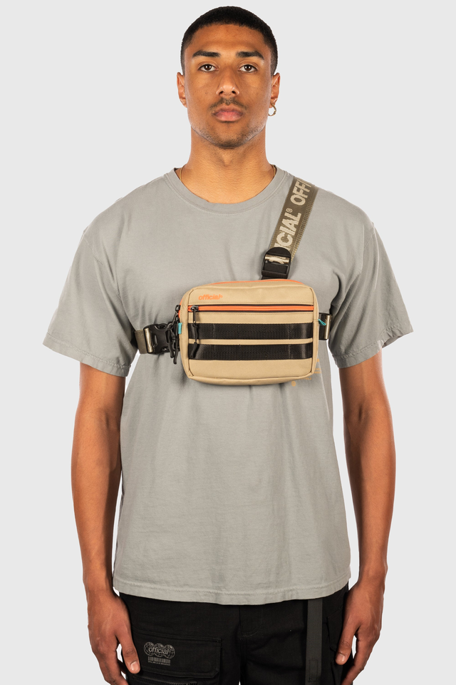 Essential Tri-Strap Chest Bag (Desert Coral)