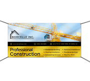 Vinyl Mesh Fence Banners