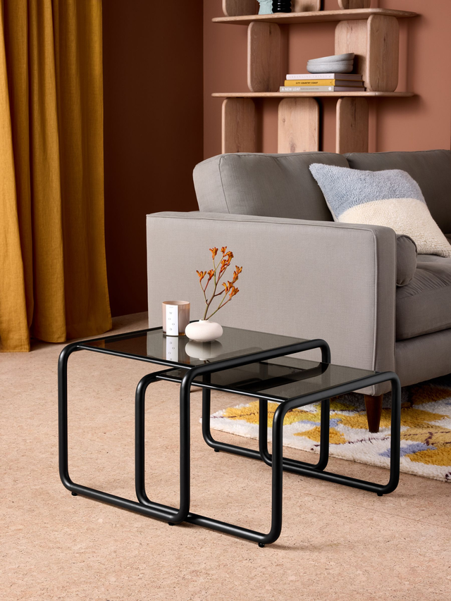 Dunston Nest of Tables in Black