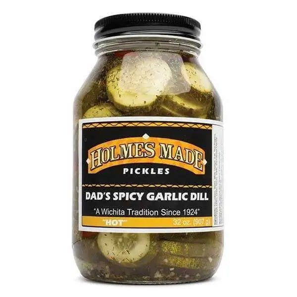 Holmes Made Dad's Spicy Garlic Dill Pickles
