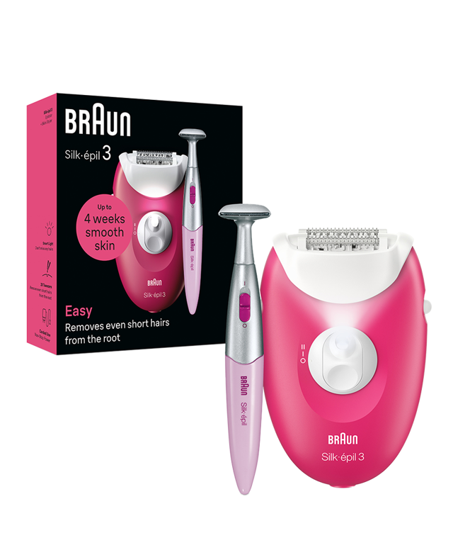 Silk-épil 3 Corded Epilator with Bikini Trimmer