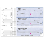 High Security 3/Page Business Size Checks, End Stubs