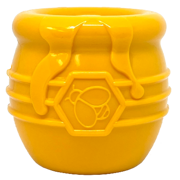 Honey Pot Durable PUP-X Rubber Treat Dispenser & Enrichment Toy