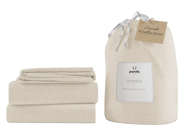 Bamboo & French Linen Bedding Set
