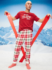 Flannel Pajama Joggers for Men