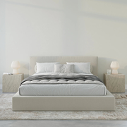 Ultra Set: Bed Frame and Headboard | Dune